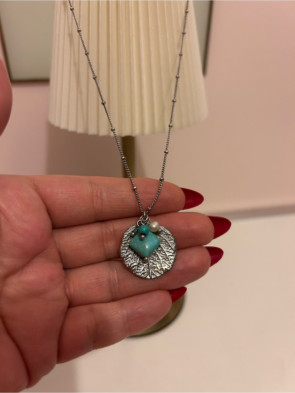 Vintage Lia Sophia “Polar” necklace
